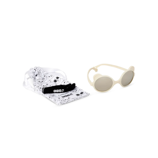 Lunettes de soleil enfant - Ourson Crème