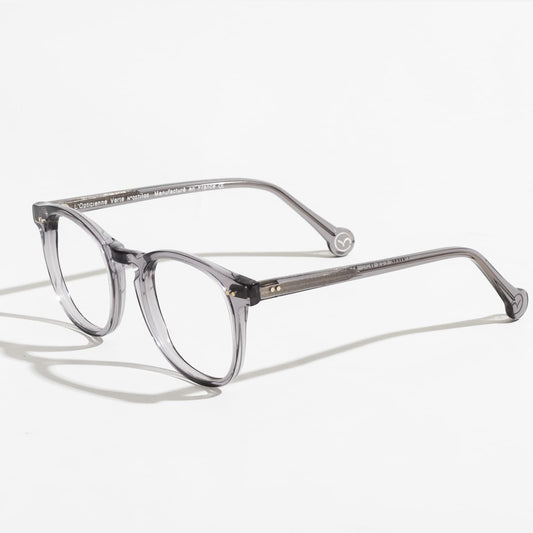 Lunettes Anti-lumière bleue Palme - Gris translucide