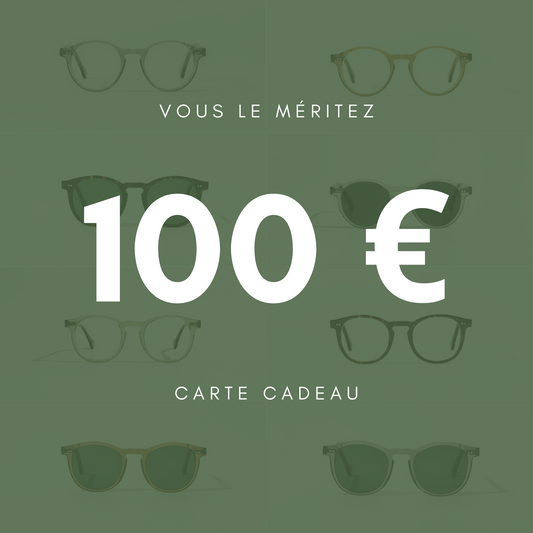 Carte-cadeau L'Opticienne Verte