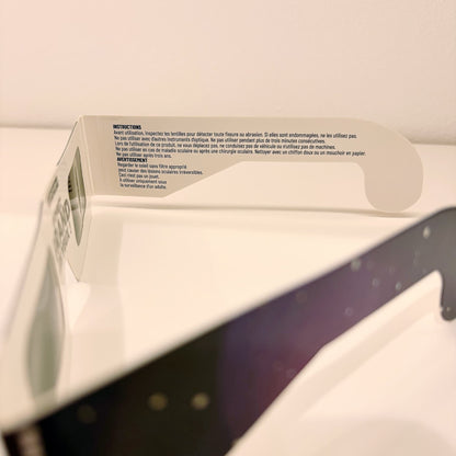 Lunettes Éclipse Solaire du 12 août – Certifiées ISO 12312-2